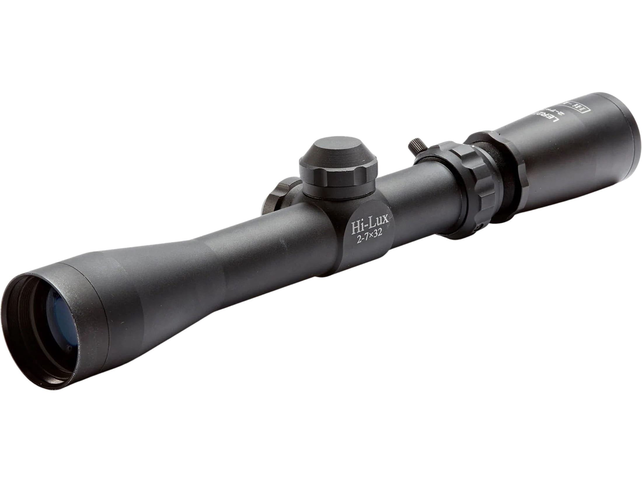 Leatherwood Hi-Lux MK2 Long Eye Releif Scout Scope 1" Tube 2-7x 32mm Illuminated Green BDC Reticle Black