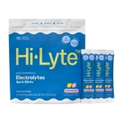 Hi-Lyte Electrolytes Pink Lemonade Quick Stix - Daily Essentials Hydration Drinks - 16 Count