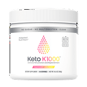 Hi-Lyte Keto K1000 Electrolyte Powder | Raspberry Lemon | Hydration Supplement Drink Mix | Boost Energy & Beat Leg Cramps | No Maltodextrin or Sugar | 50 Servings