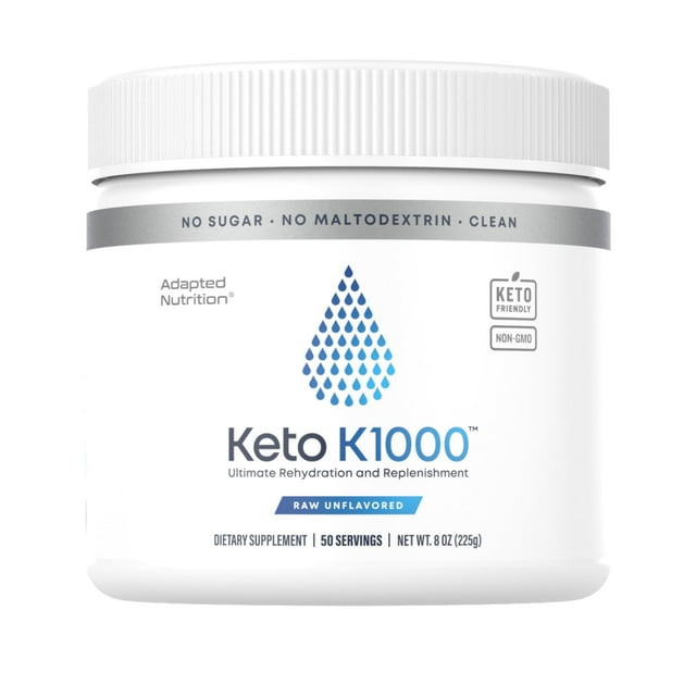 HiLyte Keto K1000 Electrolyte Powder Unflavored Hydration