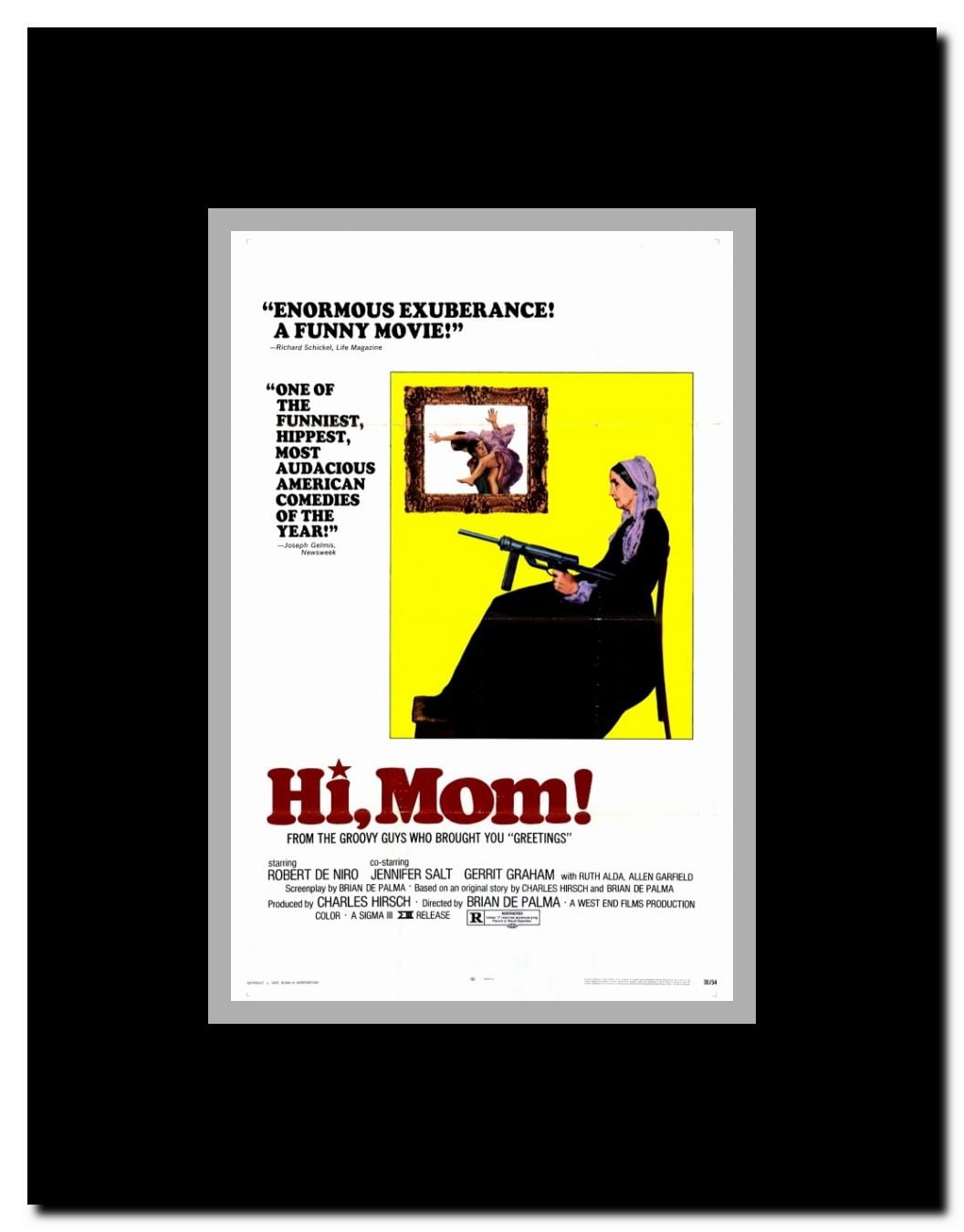 Hi Mom! Framed Movie Poster