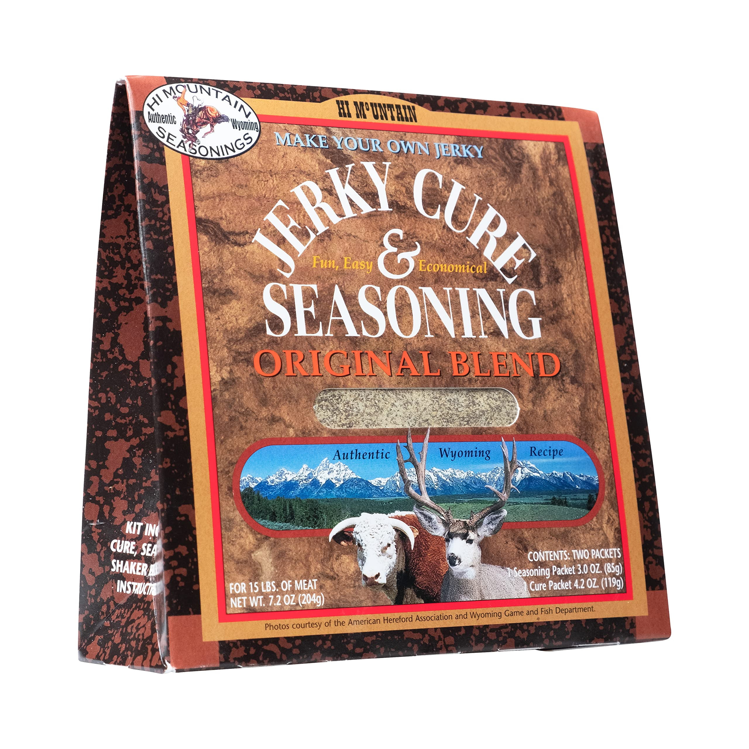 Hi Mountain Jerky Seasoning ESF27 and Cure Kit ORIGINAL BLEND Beef