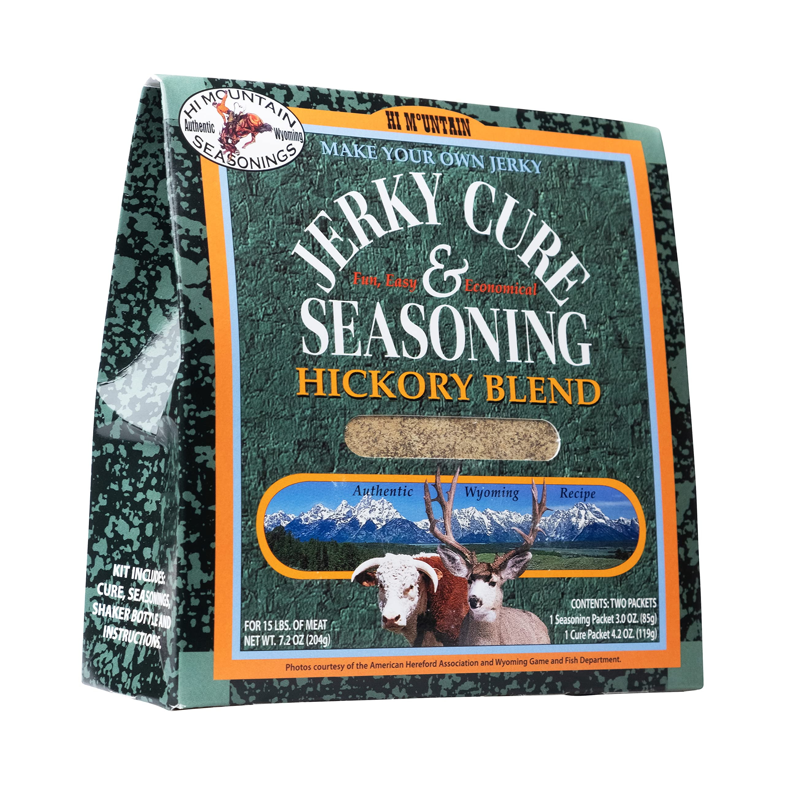 Hi Mountain Jerky Seasoning KEF28 and Cure Kit HICKORY BLEND Beef