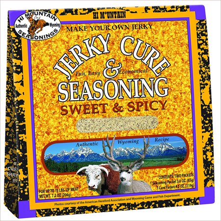 Hi Mountain Jerky Seasoning â€“ Sweet and Spicy Blend â€“ Make Your Own Jerky