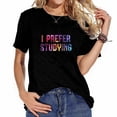 thumbnail image 1 of Hi New Closet Back to School Gifts Fashionable Short Sleeve Women's Graphic Tee, Perfect for All Occasions, 1 of 3