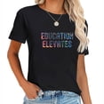 thumbnail image 1 of Hi New Knowledge Back to School Gifts Graphic Tee for Women - Stylish and Comfortable, 1 of 3