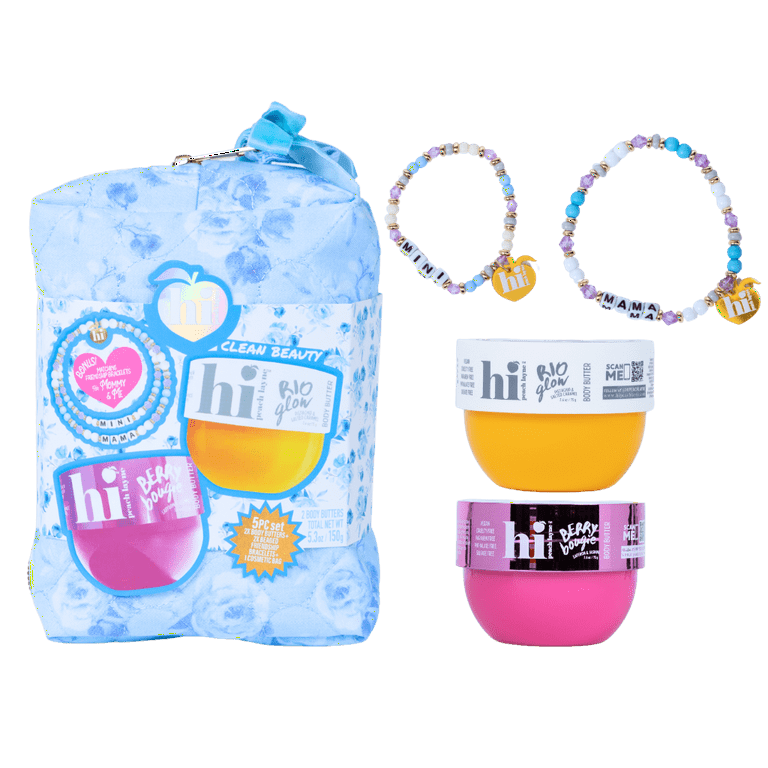 Hi Peach Layne Mommy and Me Pieces Body Butters Set, Blue