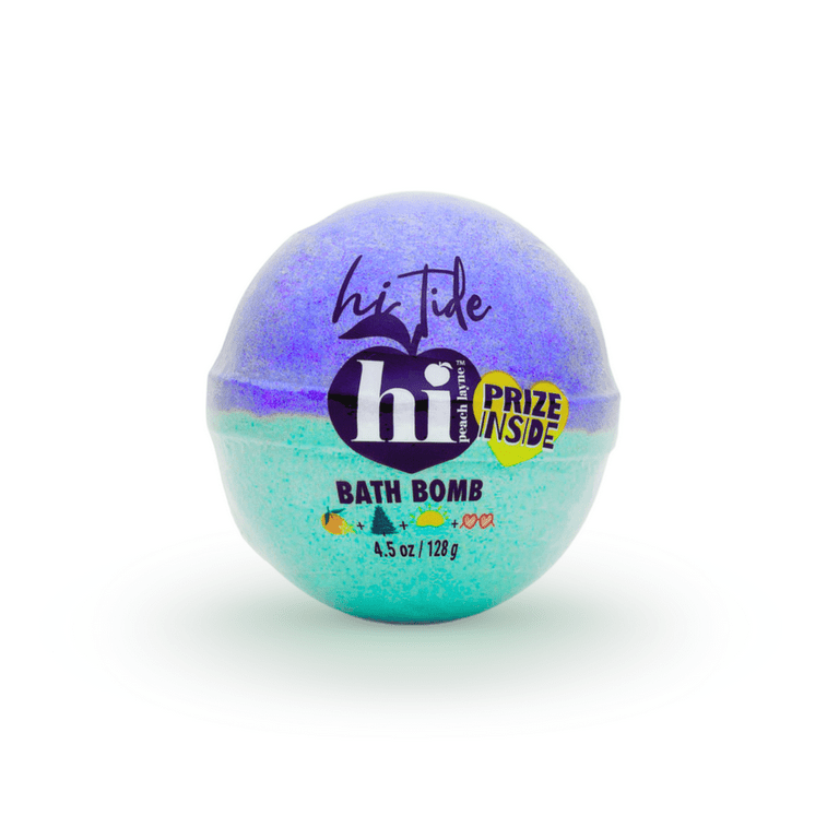 Hi Peach Layne Hi Tide, Periwinkle and Turquoise Clean Beauty Bath