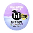 thumbnail image 1 of Hi Peach Layne Purple White Clean Beauty Aromatic Bath Bomb with Prize, Lavender Vanilla, 4.5oz, 1 of 5