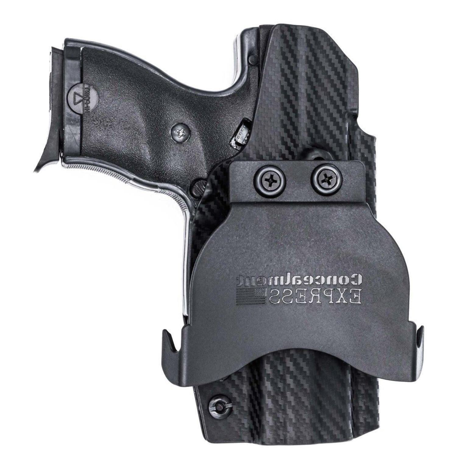 Hi-Point C9 Paddle Holster Carbon Fiber Black / Right Hand by Rounded Gear