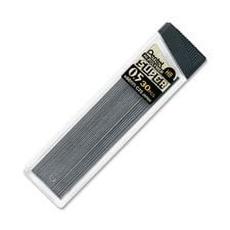 Hi-Polymer Lead, 0.3 mm, Extra Fine, 2H, Black, Sold as 2 Tube