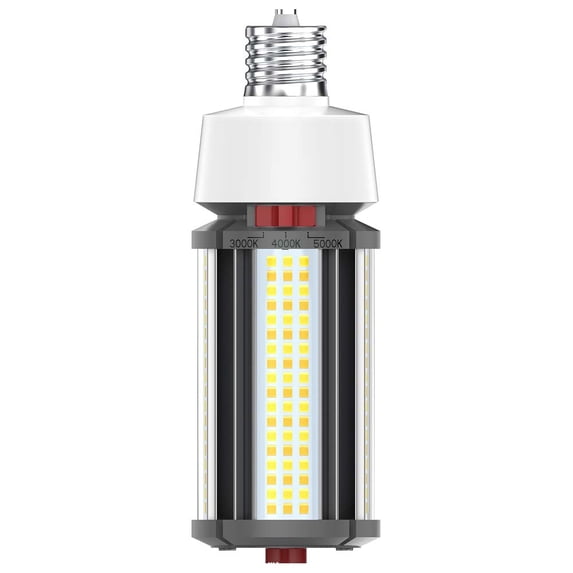 Satco LED HID Replacement 27/22/18 Wattage & CCT Selectable Mogul Base 100-277V