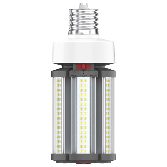 Satco LED HID Replacement 36/27/18 Wattage & CCT Selectable Mogul Base 100-277V