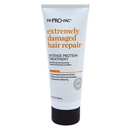Hi Pro Pac Extremely Damaged Hair Repair Intense Protein Hair Treatment, 8 Fl Oz