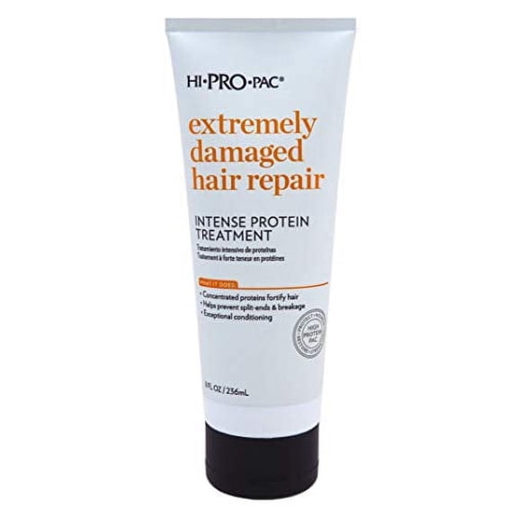 Hi Pro Pac Extremely Damaged Hair Repair Intense Protein Hair Treatment, 8 Fl Oz