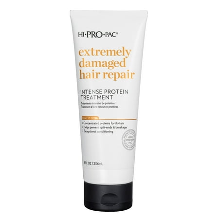 Hi-Pro-Pac Extremely Damaged Hair Repair, Intense Protein Treatment Hair Mask, 8 oz