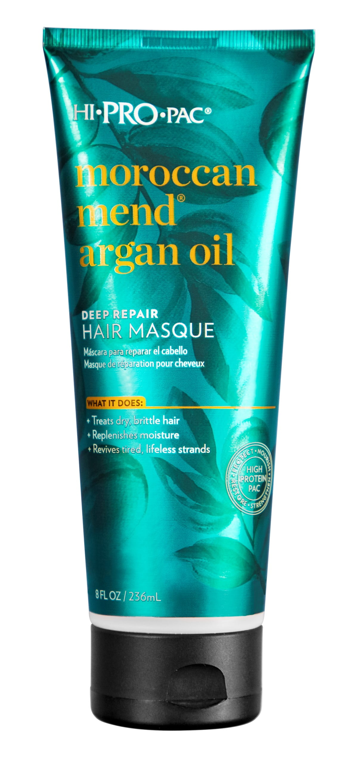 Hi Pro Pac Hair Mask, Moroccan Mend Argan Oil Deep Repair Hair Masque