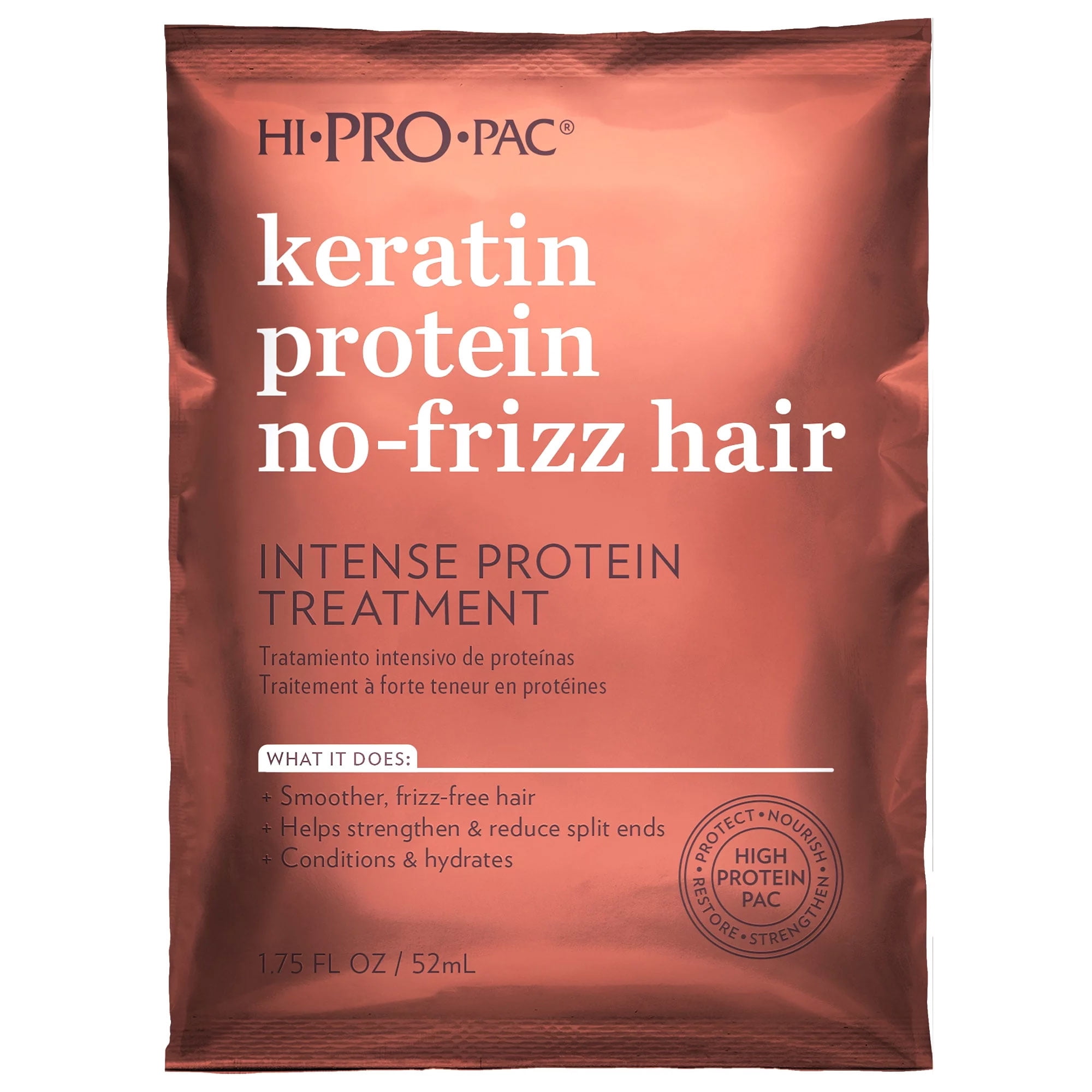 Hi Pro Pac Keratin Protein No Frizz Hair Treatment 1.75 Oz., Pack of 12