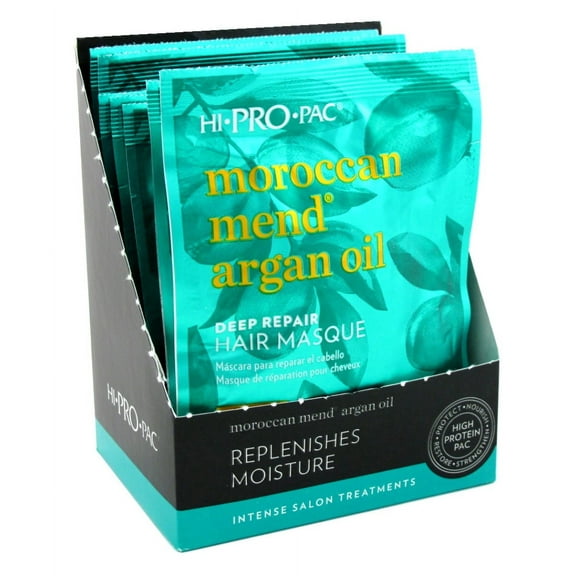 Hi-Pro Packette Moroccan Argan Oil Masque 1.75 Ounce (8 Pack)