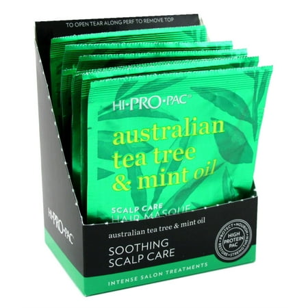Hi-Pro Packette Tea Tree & Mint Oil Hair Masque 1.75 Ounce (8 Pack)