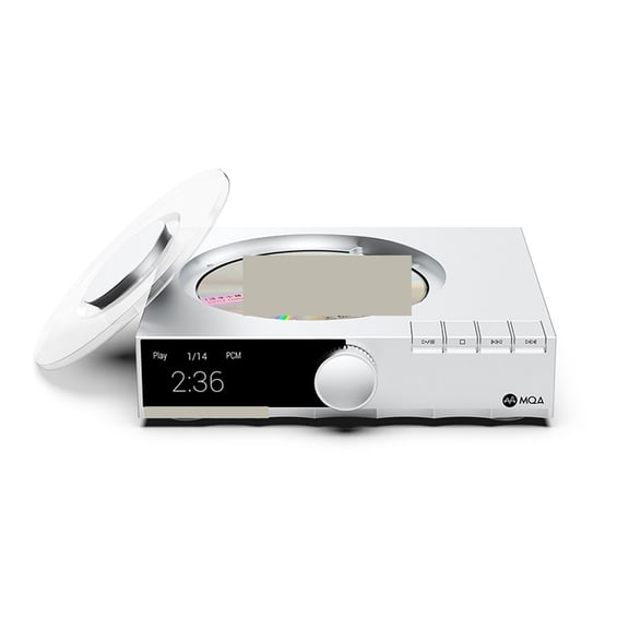 Hi-Res CD Player MQA-CD DSD512 Clock Input P.A.S.S Servo System USB Input Support I2S