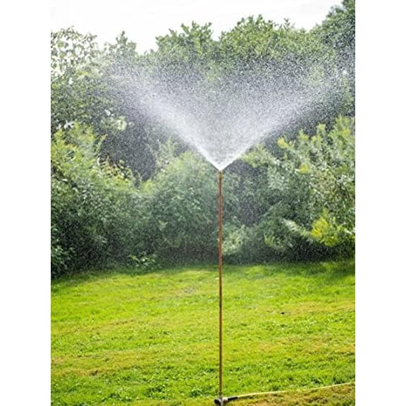 Hi-Rise Lifetime Sprinkler (60" H) | Heavy-Duty All Steel & Brass Contruction 360 Degree Spray for Lawn Garden & Landscape Watering$$Garden & Patio