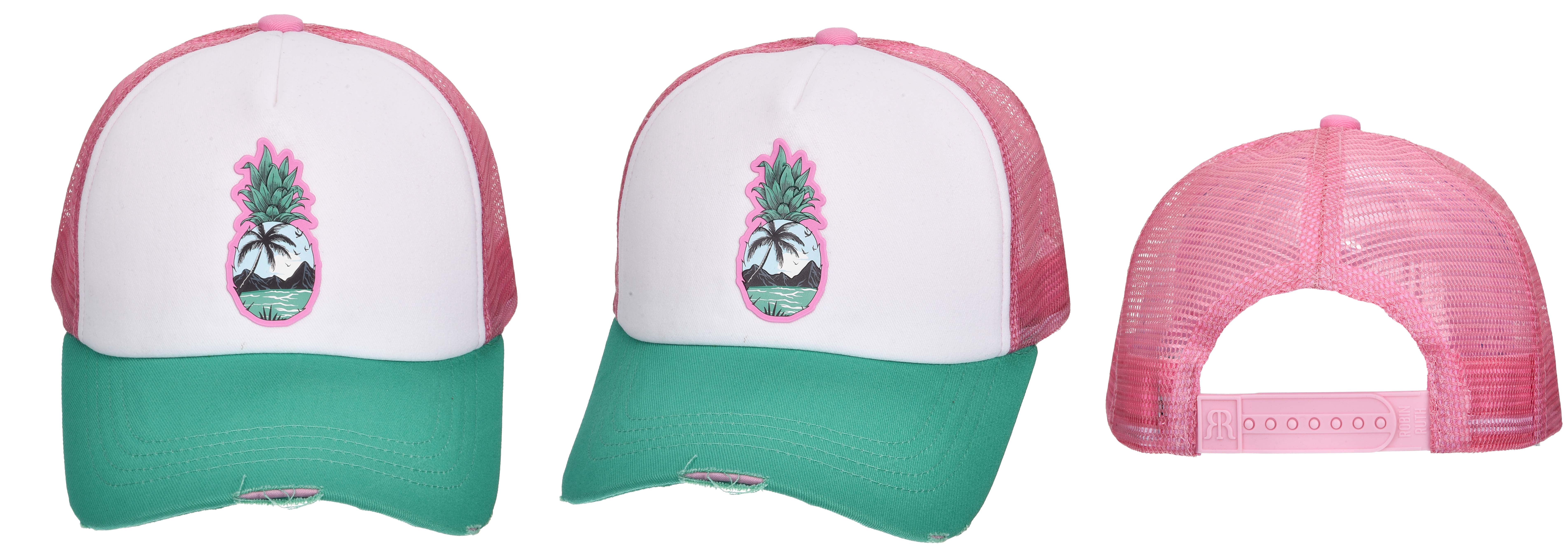 Hi Robin Ruth Patched Cap Pineapple