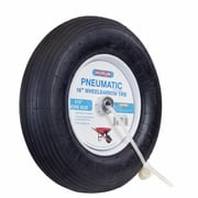 Hi-Run 16 Inch Wheelbarrow Tires Assembly, 4.80/4.00-8 Wheelbarrow Wheel Pre-installed 5/8" Bushing