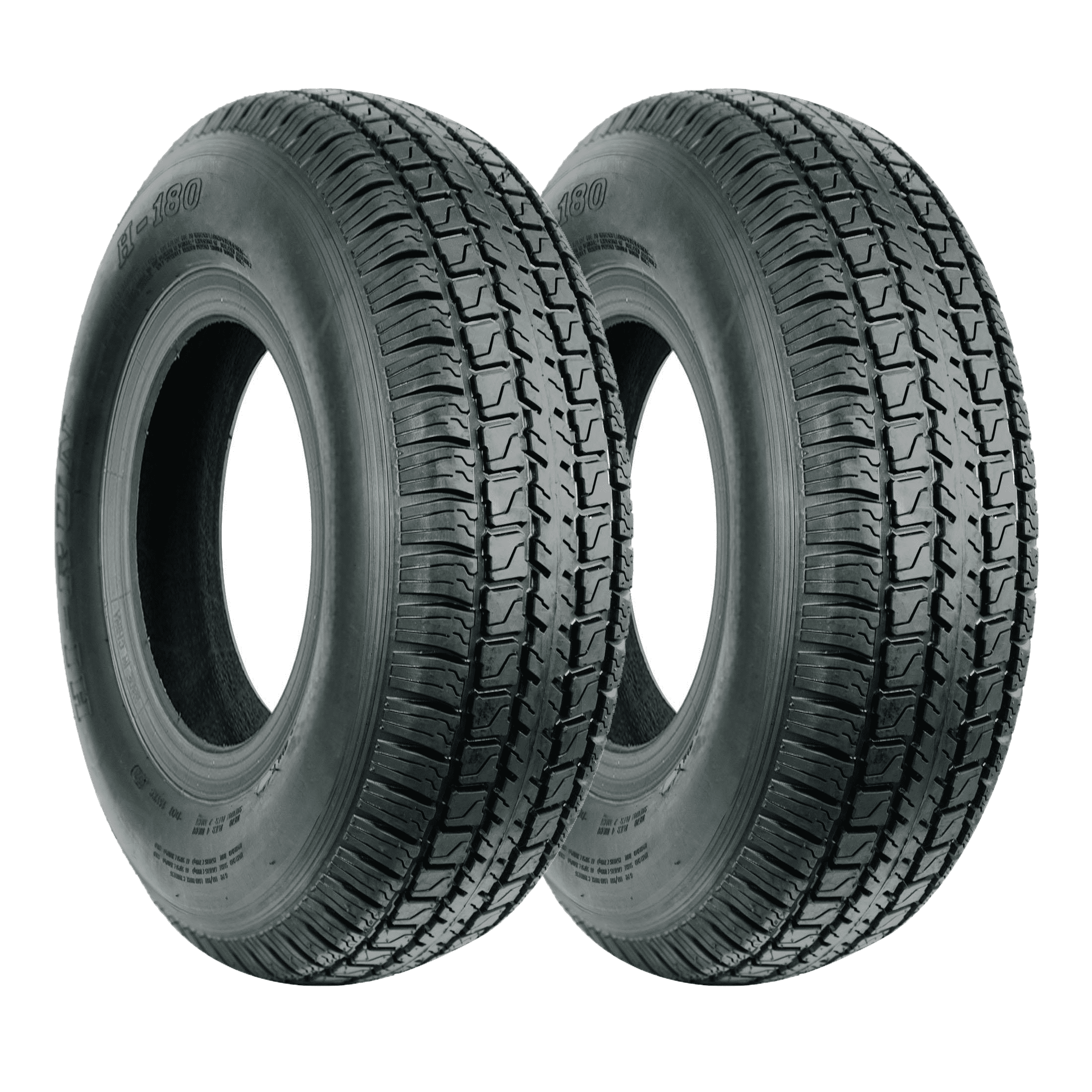 Hi-Run 2 Set H180 ST215/75D14 6PR 102L Heavy-Duty Bias Trailer Tire