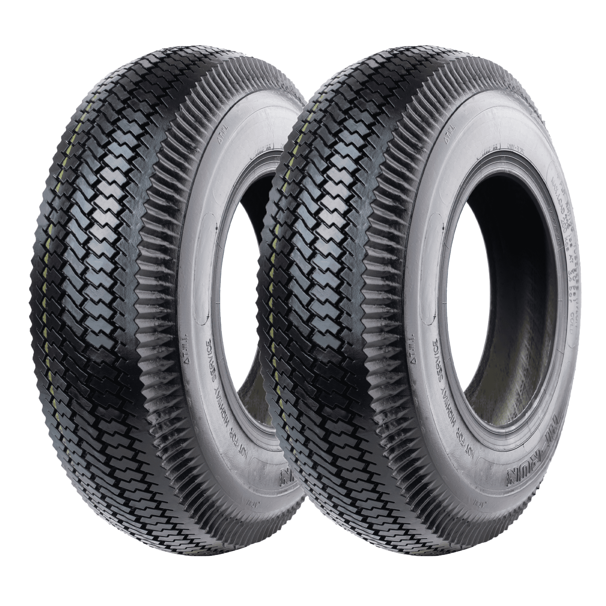 Hi-Run 2 Set SU06 4.10/3.50-6 4PR Wheelbarrow Tire