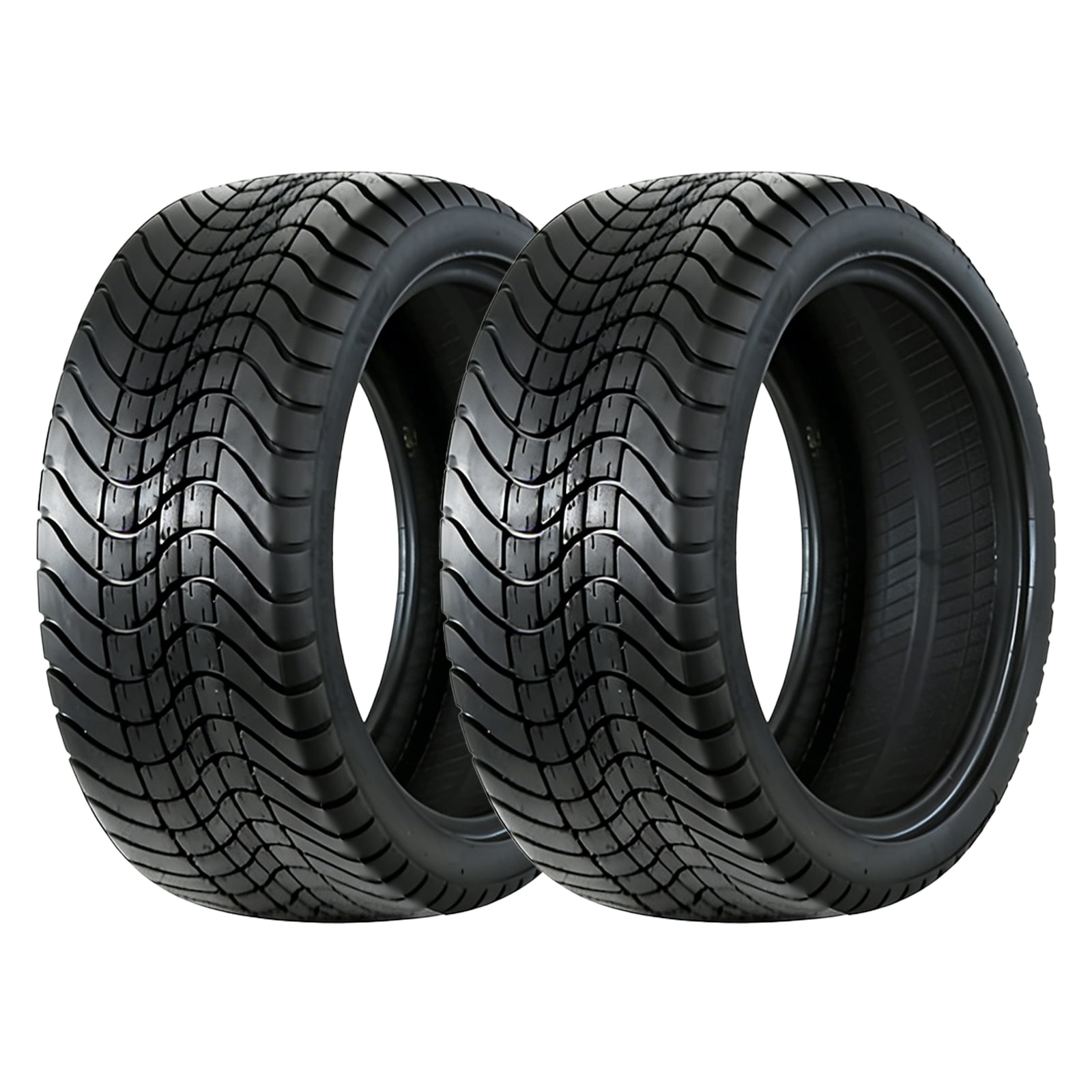 Hi-Run 2 Set P825 215/50-12 4PR Turf Safe Tubeless Golf Cart Tires Fits 18X8.50-12
