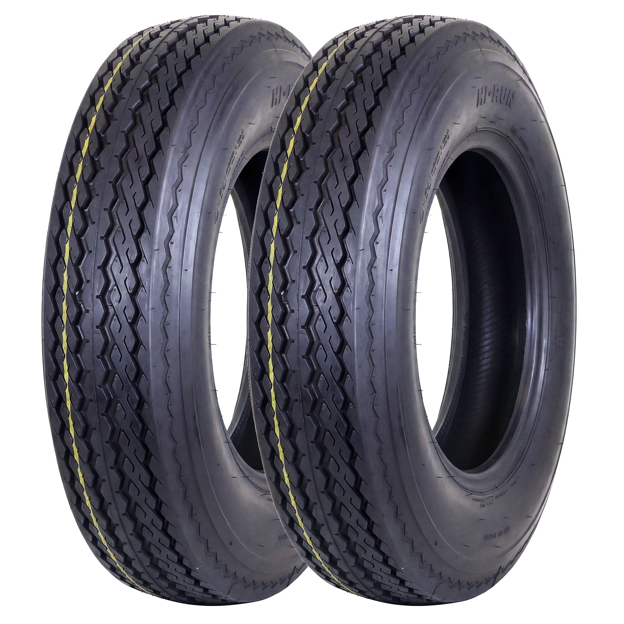 Hi-Run 2 Set SU02 4.80-12 6PR C TL Trailer Tire Fits 4.80 12 Trailer Tire