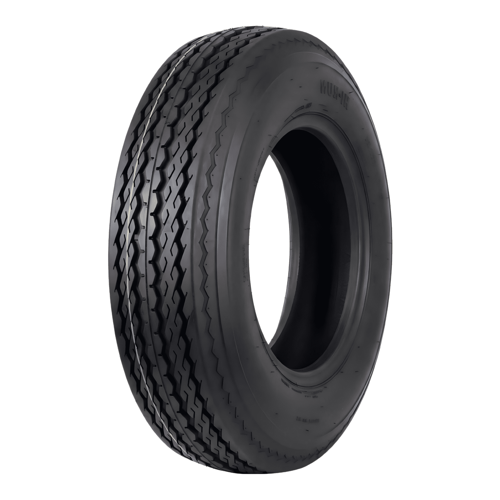 Hi-Run 2 Set SU02 5.30-12 4PR Boat Trailer Tire and 4-Lug Galvanized 8 Spoke Wheel Assembly