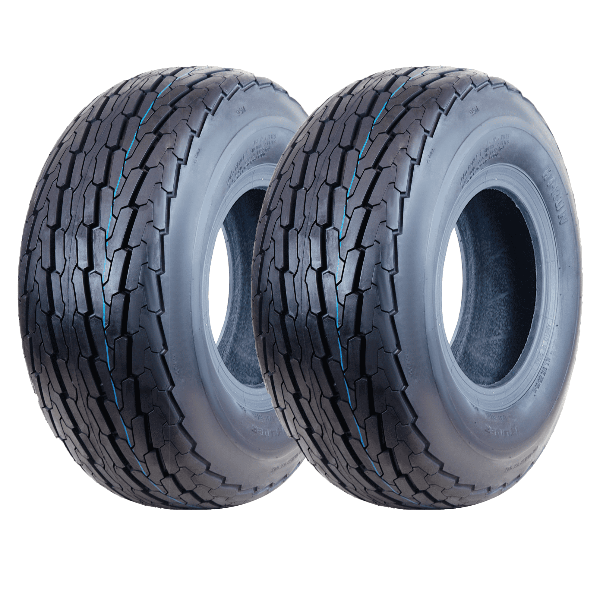 Hi-Run 2 Set SU03 16.5X6.50-8 6PR Bias Lawn and Garden Utility Trailer Tire