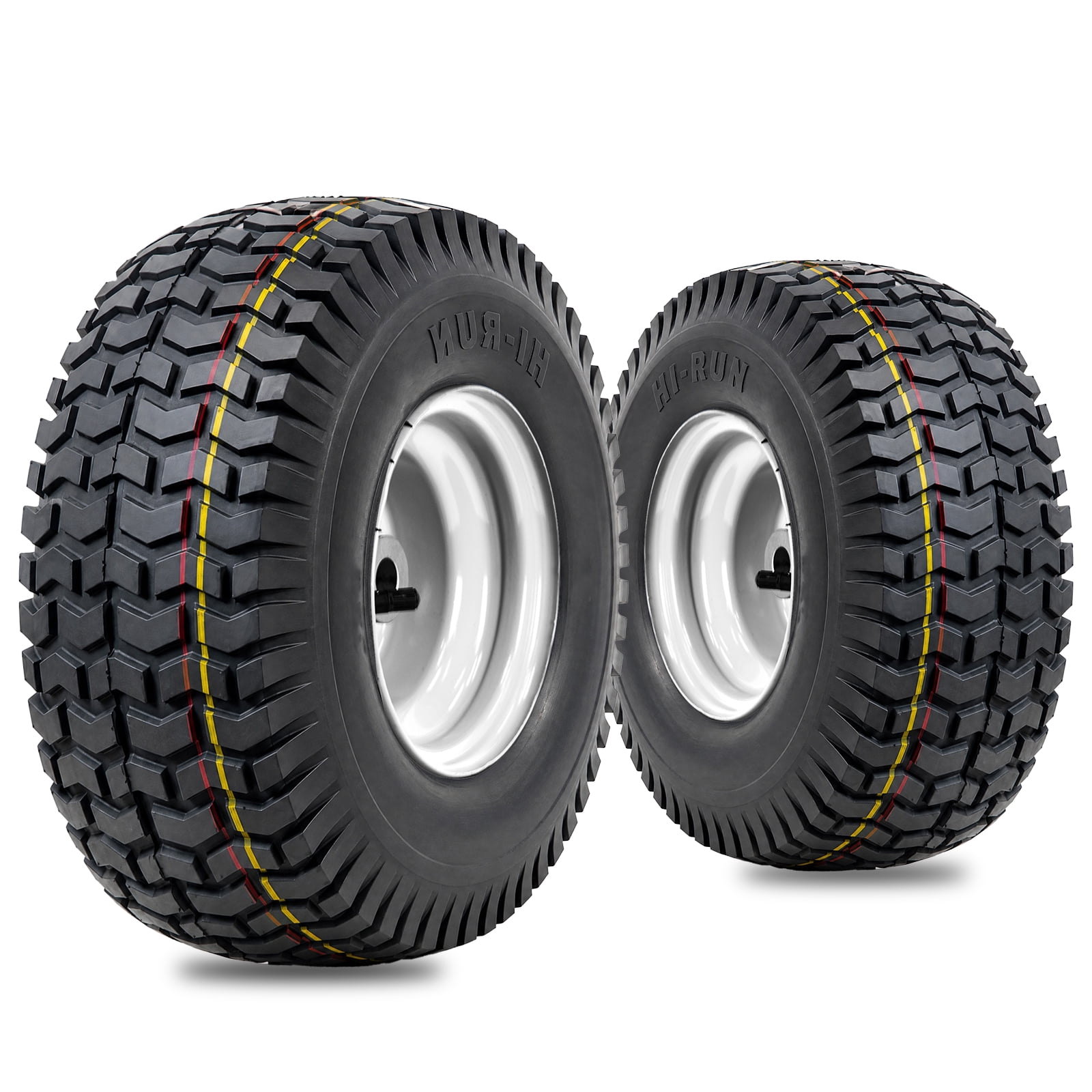 Hi-Run 2 Set SU12 16X6.50-8 2PR Light Duty Lawn and Garden Tire & Wheel Assembly with 3/4" Bushing