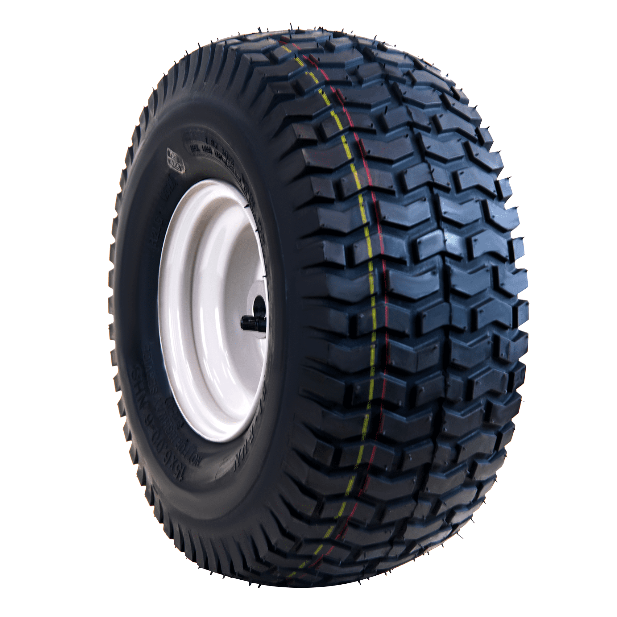Hi-Run SU12 20x8.00-8 2PR Lawn & Garden Tire With 8x7 Wheel & 3/4 Bushing