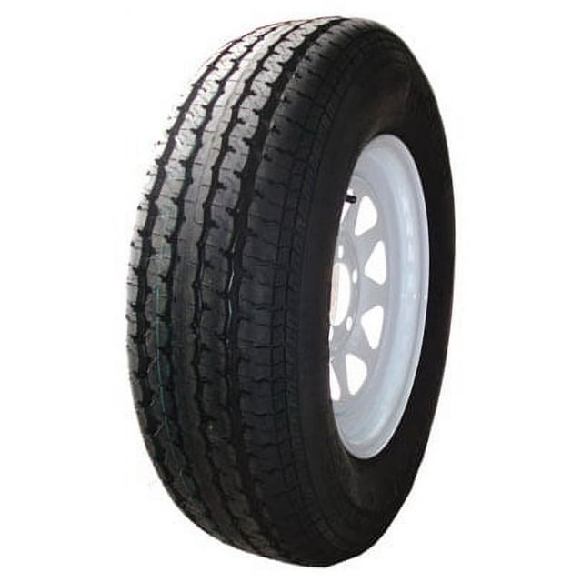 HiRun Boat Trailer 5.3012 6Ply Tire with Spoke Wheel