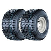 Hi-Run 2 Set SU12 18x8.50-8 2PR Lawn & Garden Tire & 8X7 4 Lugs on 4" PCD Wheel Assembly Fits 18X8.5-8, 18X8.5X8