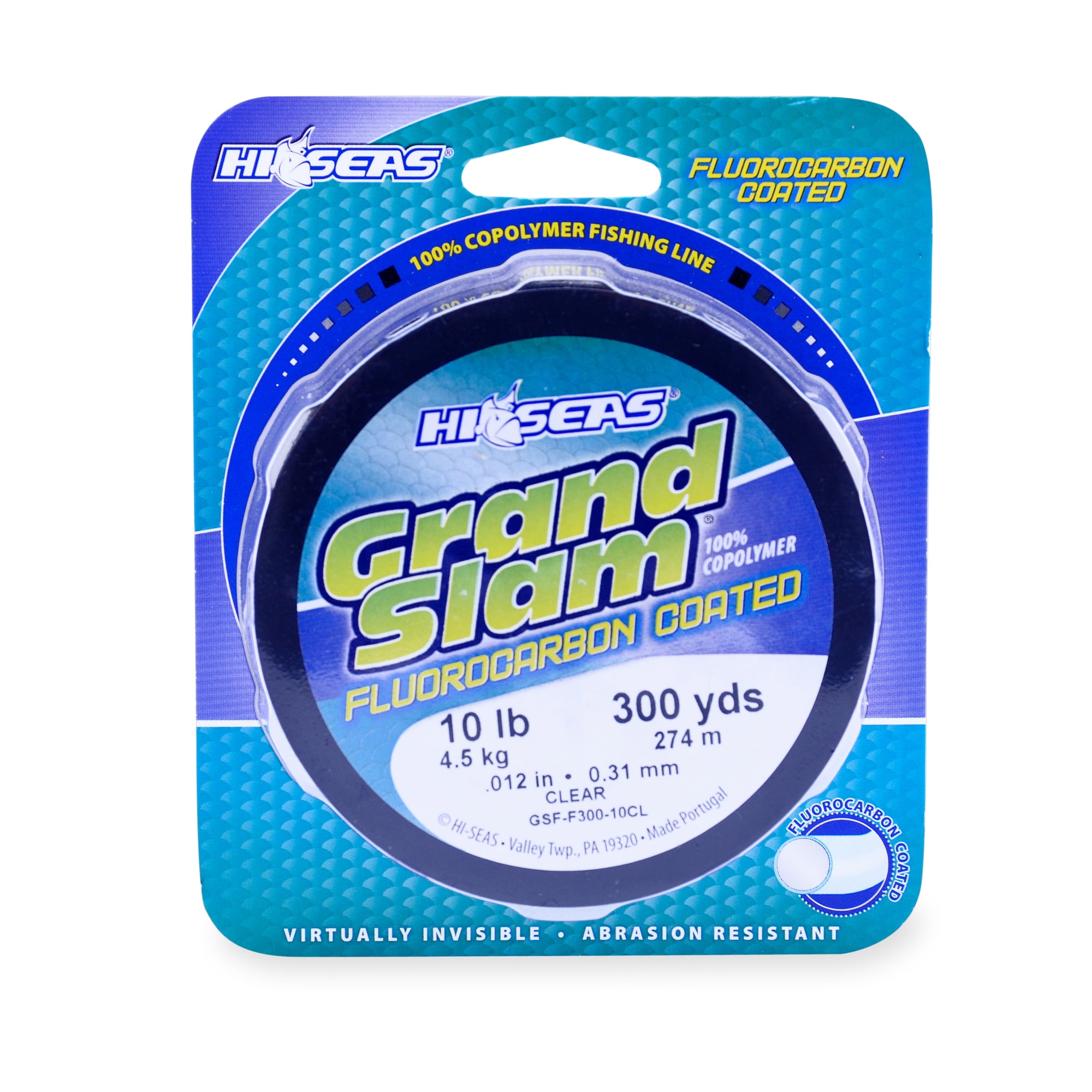 Hi Seas - Grand Slam Monofilament Line - Clear - 2 Pound Spool