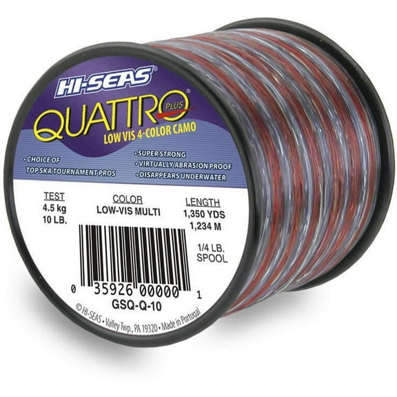 Hi-Seas Quattro Monofilament Line 50lb (22.6 kg), 250yd