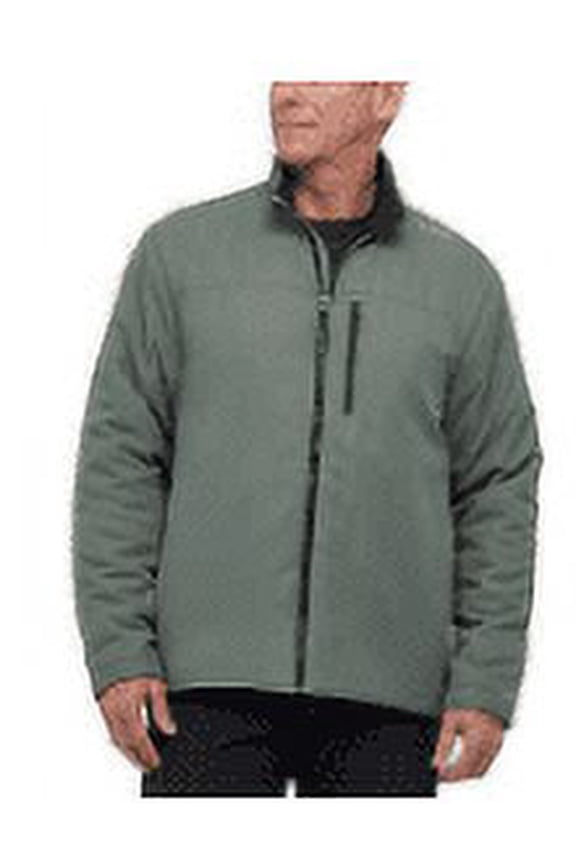 Men's Full Zip Jacket, X-Large, Green