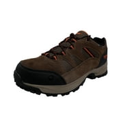 HI-TEC Men's Ridge Low Wp Brown Ankle-High Leather Hiking Shoe - 9M