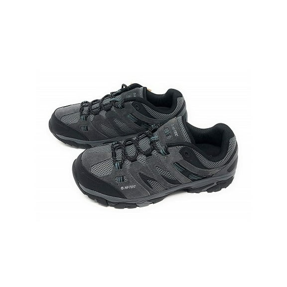 Hi-Tec Men's Size 8.5 Bungee Lace-Up Low Hiker Jason Shoe, Grey