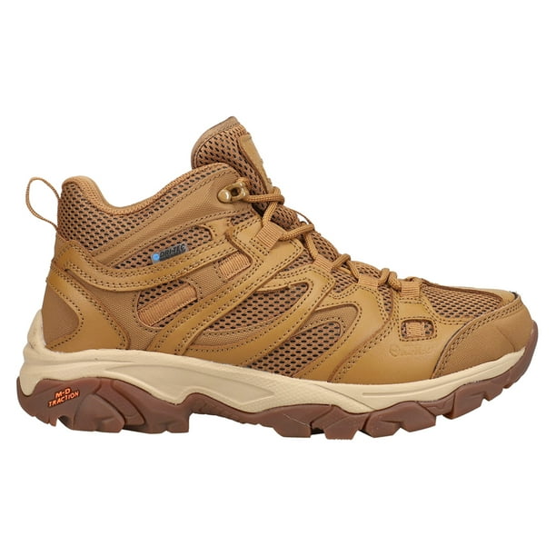 Hi-Tec Mens Ht Ravus Mid Waterproof Lace Up Hiking Ankle 