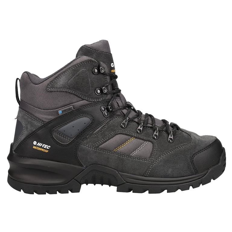 Hi-Tec Mens Rock Mid Hiking Ankle Boots - Walmart.com