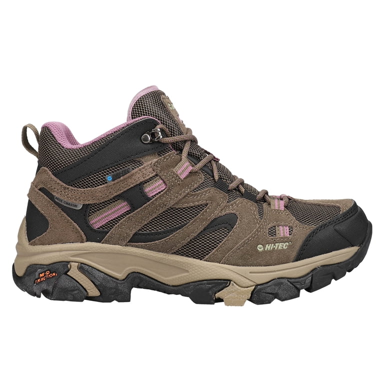 Hi-Tec Womens Waterproof Hiking Boots, Lightweight, Breathable