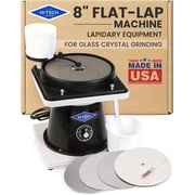 Hi-Tech Diamond 8 All-U-Need | Glass Crystal Grinding Polishing Lap Machine | Includes Accessory Kit