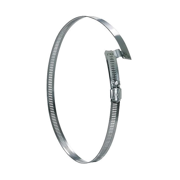 Hi-Tech Duravent Duct Hose Bridge Clamp,28"L,LH,304SS 062708000100