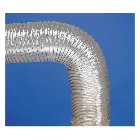 Hi-Tech Duravent Ducting Hose,10" ID x 25 ft. L,PVC 2024-1000-2025