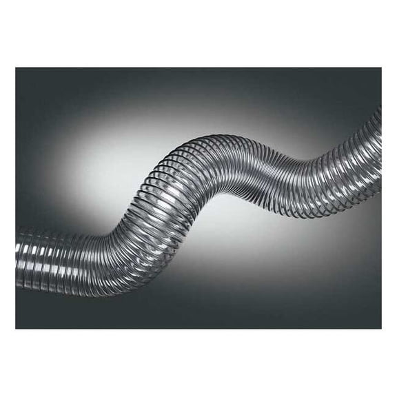 Hi-Tech Duravent Ducting Hose,3-1/2" ID x 25 ft. L,PVC 0390-0350-0001
